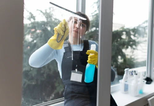 Nettoyage de vitres intérieures et extérieures à Taussac